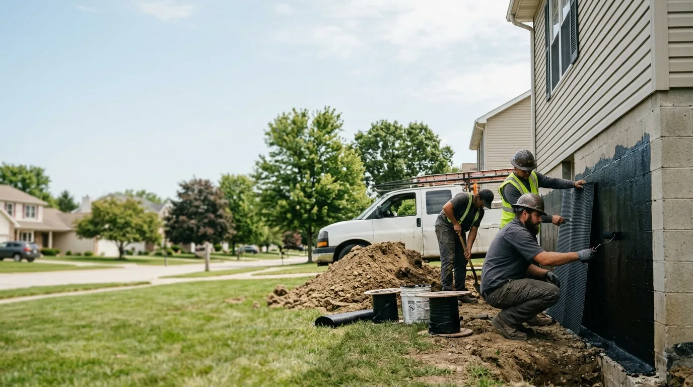 Basement Waterproofing in Orion, IL near me